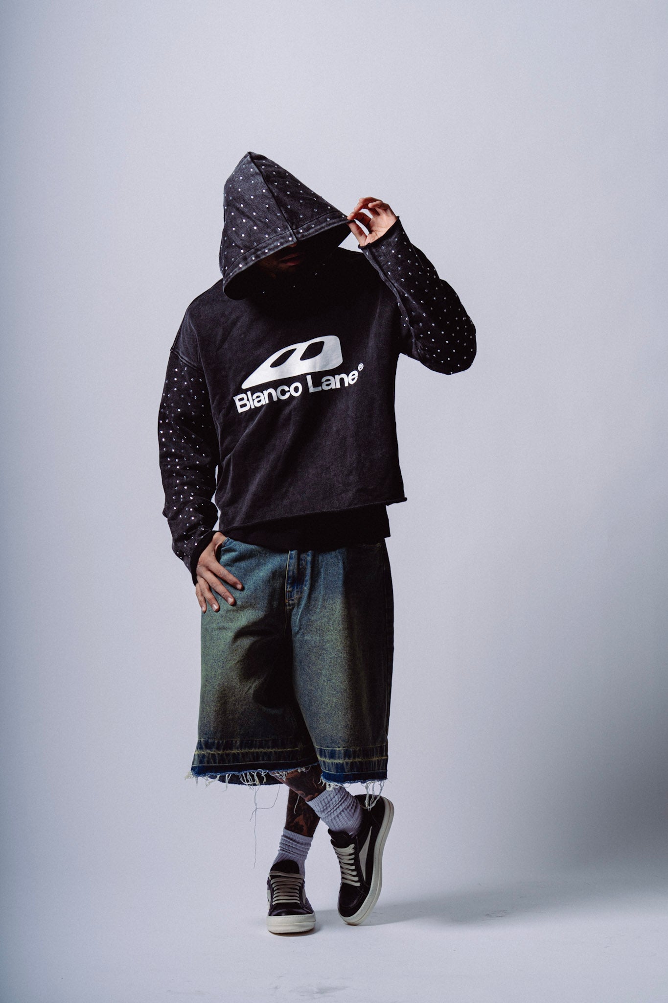 Blanco Shine Hoodie