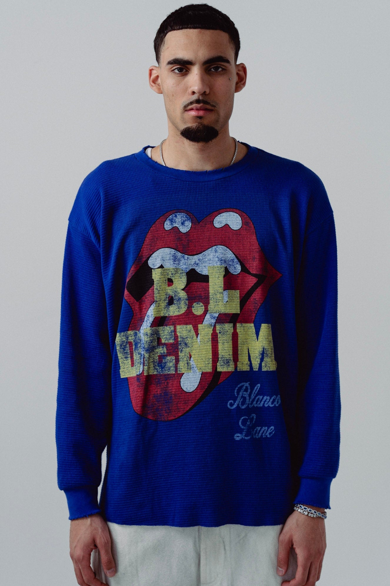 Blue Blanco Tour Tee