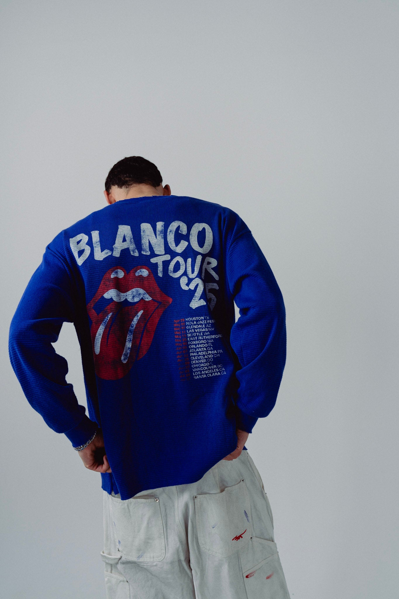 Blue Blanco Tour Tee